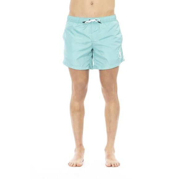 Bikkembergs Light Blue Polyester Men Men's Swimwear